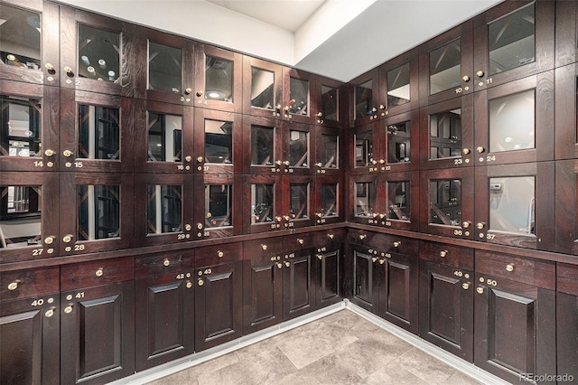 1827 N Grant St Unit 1104, Denver, CO 80203 - wine room featuring light tile patterned floors