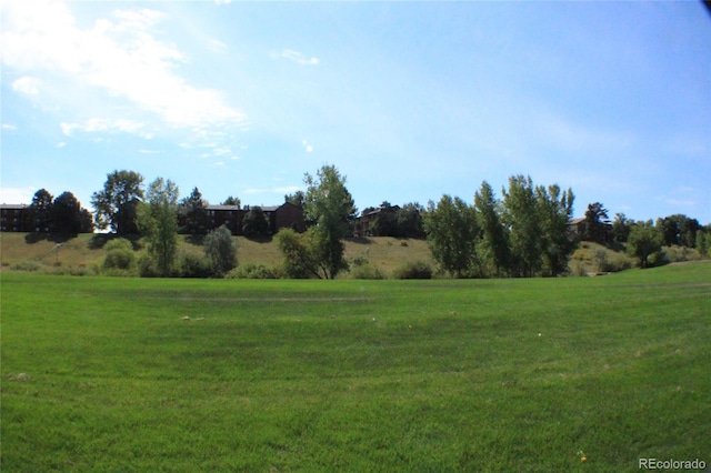 view of nature featuring a rural view