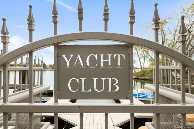 6858 Zenobia St Unit 9, Westminster, CO 80030 - community / neighborhood sign with a water view