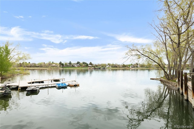 6858 Zenobia St Unit 9, Westminster, CO 80030 - water view featuring a floating dock