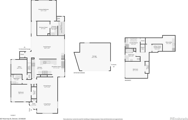 621 Kearney St, Denver, CO 80220 - view of layout