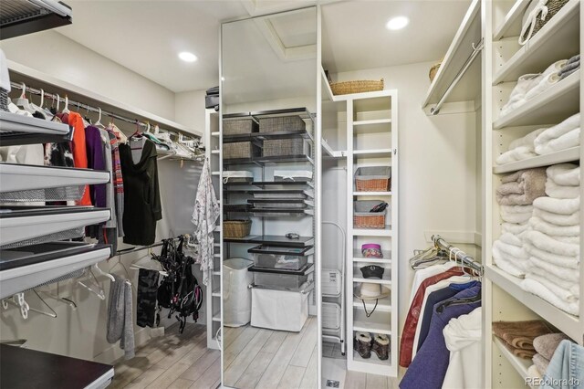 621 Kearney St, Denver, CO 80220 - spacious closet with wood finished floors