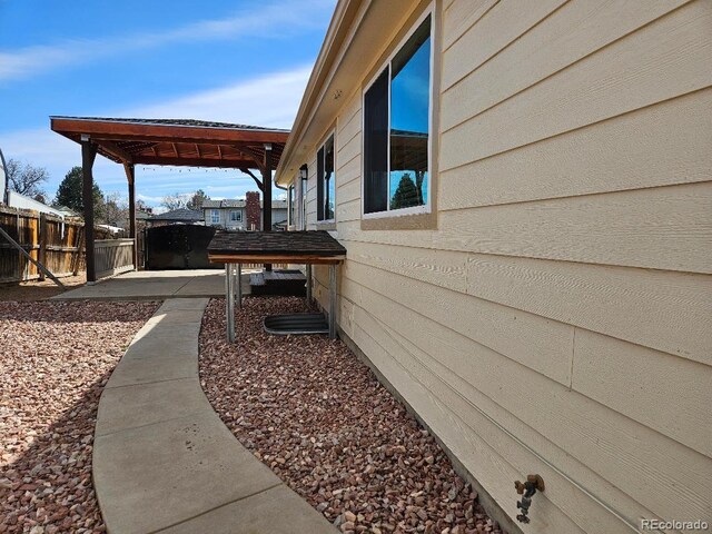 808 Idalia St, Aurora, CO 80011 - view of yard featuring a patio area and a gazebo