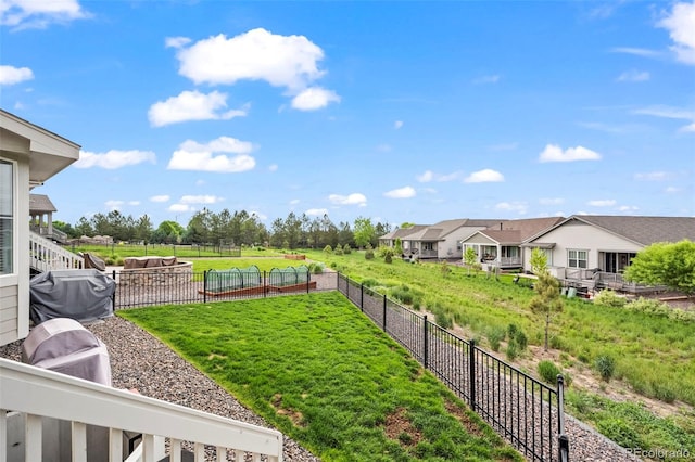 15604 Xenia Way, Brighton, CO 80602 - view of yard featuring fence and a residential view