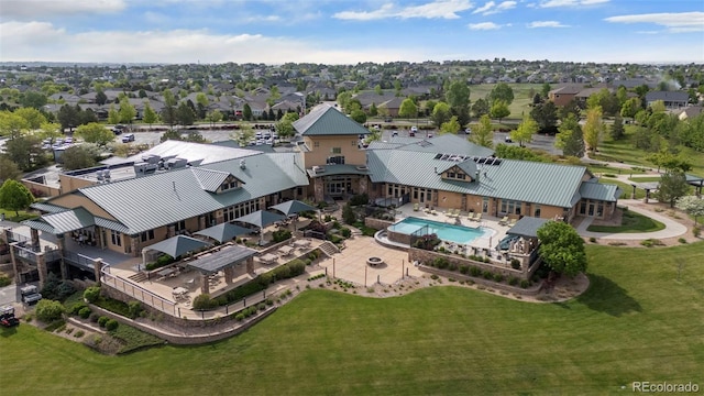 15604 Xenia Way, Brighton, CO 80602 - drone / aerial view of a pool area