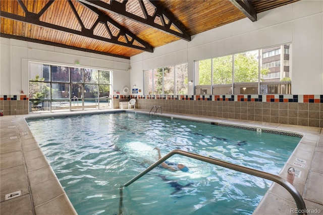 view of pool