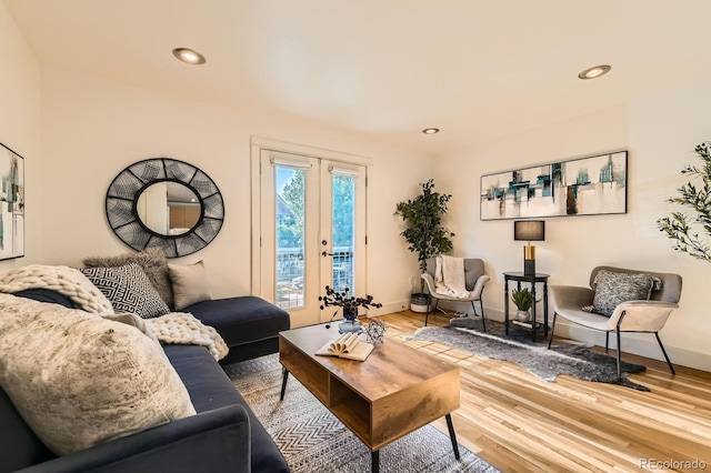 2837 Vallejo St Unit 102, Denver, CO 80211 - living area with wood finished floors and recessed lighting