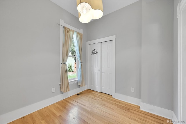 entryway featuring light hardwood / wood-style flooring