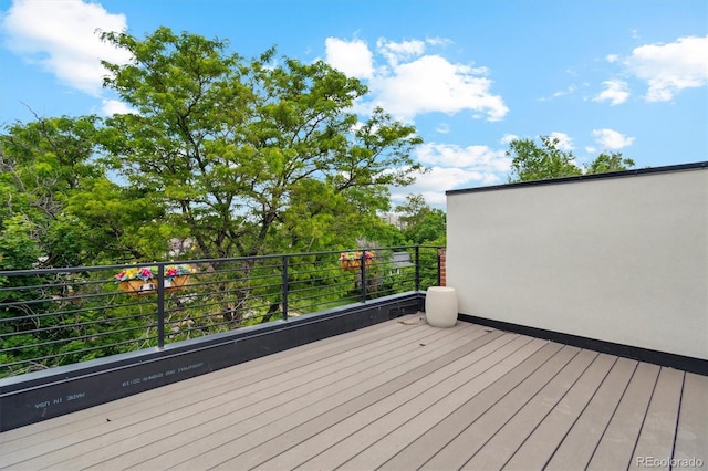 2244 S Lincoln St, Denver, CO 80210 - view of wooden deck