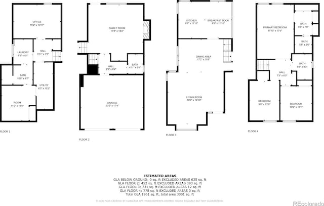 7035 S Flower Ct, Littleton, CO 80128 - property floor plan