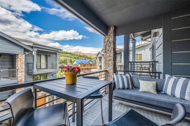 504 Ravenwood Dr Unit B2, Grand Lake, CO 80447 - balcony featuring a mountain view