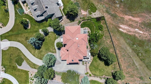 69 N Ranch Rd, Littleton, CO 80127 - view from above of property