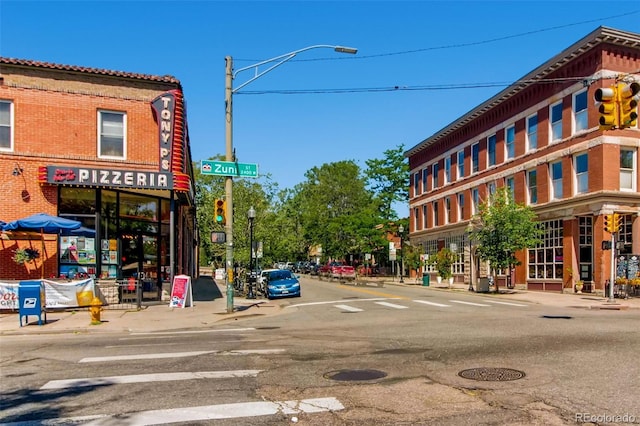 3655 Zenobia St, Denver, CO 80212 - view of asphalt street with street lights, sidewalks, and curbs