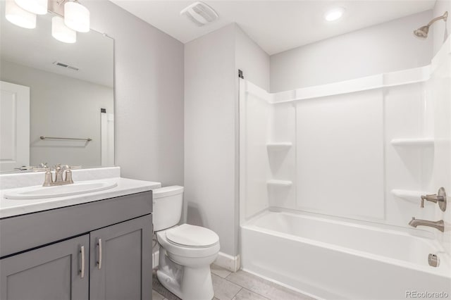 3338 Ireland Moss St, Castle Rock, CO 80109 - full bathroom with vanity and tub / shower combination