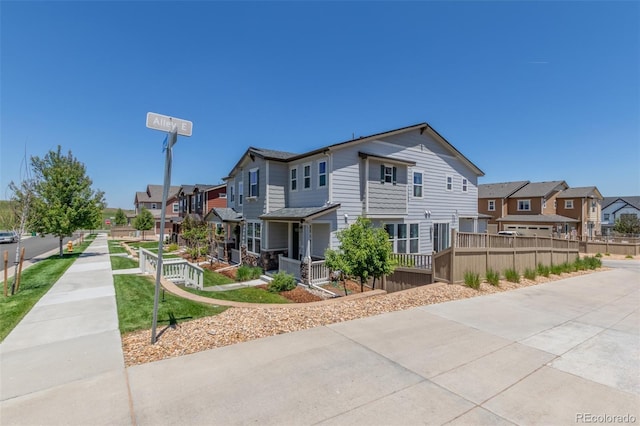 3338 Ireland Moss St, Castle Rock, CO 80109 - view of property with a residential view
