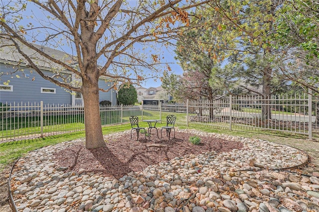 view of patio / terrace with fence