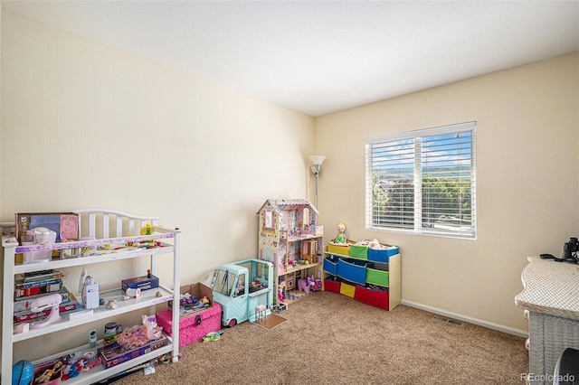9633 Marmot Ridge Cir, Littleton, CO 80125 - rec room with carpet floors and baseboards