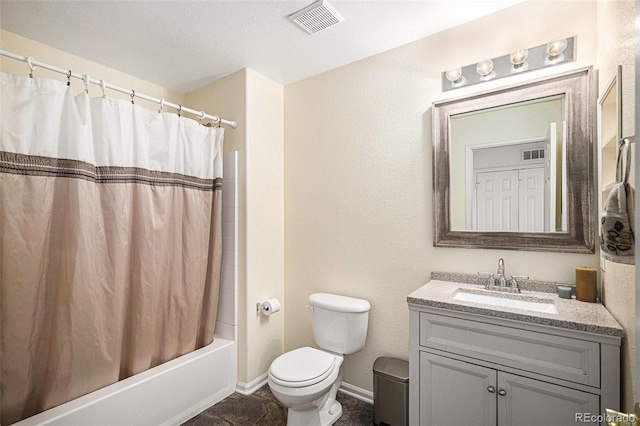 9633 Marmot Ridge Cir, Littleton, CO 80125 - bathroom with vanity and shower / bath combo with shower curtain