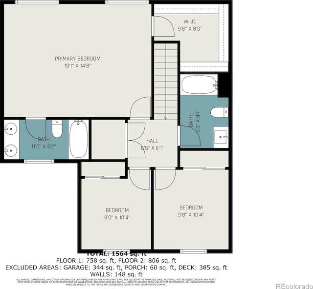 9633 Marmot Ridge Cir, Littleton, CO 80125 - view of room layout
