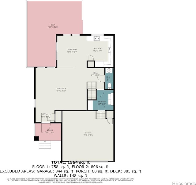 9633 Marmot Ridge Cir, Littleton, CO 80125 - view of property floor plan