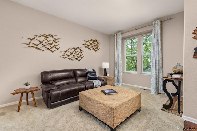 24702 E Ontario Dr, Aurora, CO 80016 - carpeted living area with baseboards