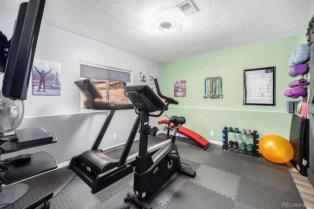 72 Rudi Ln W, Golden, CO 80403 - exercise area with a textured ceiling
