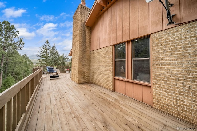 7815 Armadillo Trl, Evergreen, CO 80439 - view of deck