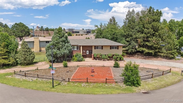 1244 Baron Rd, Colorado Springs, CO 80918 - view of front of home