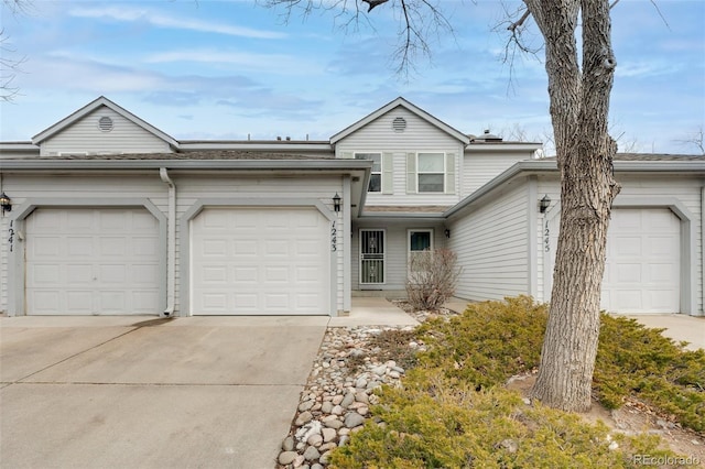 ranch-style house with a garage