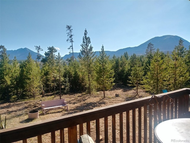 property view of mountains