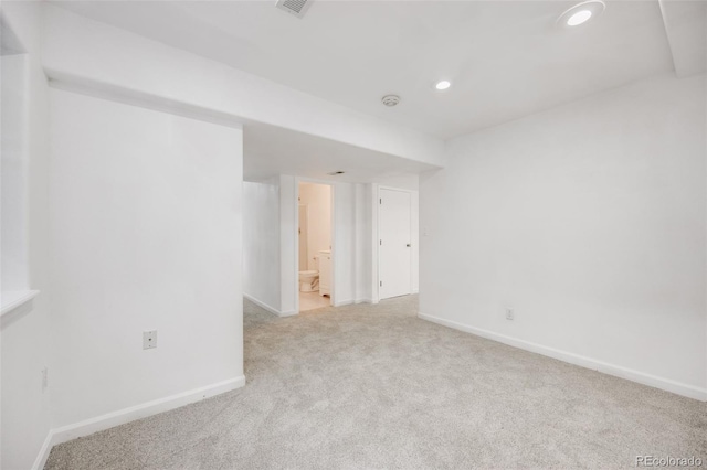 9147 W Rockland Pl, Littleton, CO 80128 - carpeted spare room featuring recessed lighting and baseboards