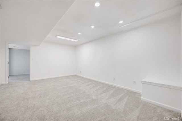 9147 W Rockland Pl, Littleton, CO 80128 - unfurnished room with carpet floors and recessed lighting
