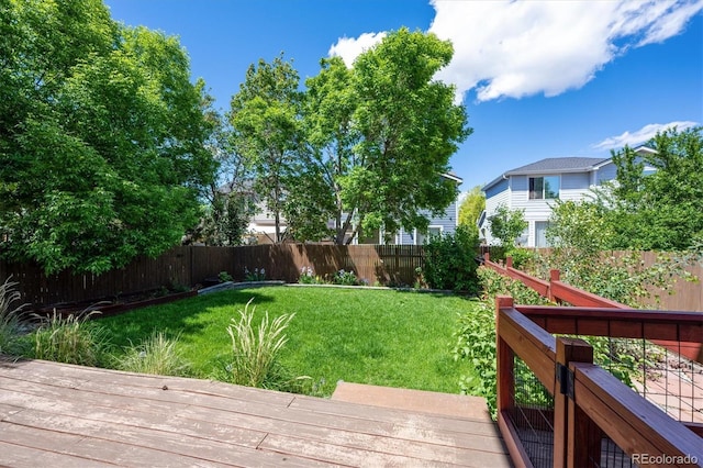 5193 E 119th Way, Thornton, CO 80233 - view of yard with a deck
