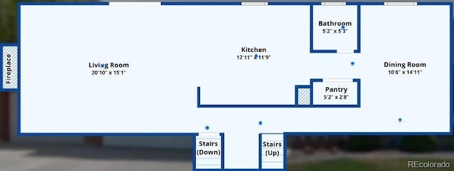 7784 Lewis St, Arvada, CO 80005 - view of home floor plan