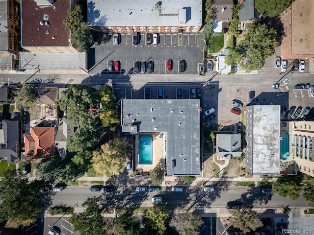 33 N Corona St Unit 205, Denver, CO 80218 - aerial view of property and surrounding area
