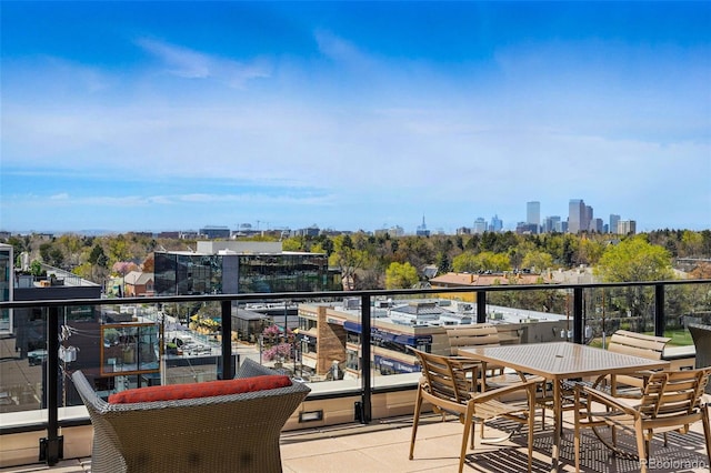 250 Columbine St Unit 310, Denver, CO 80206 - balcony with a city view