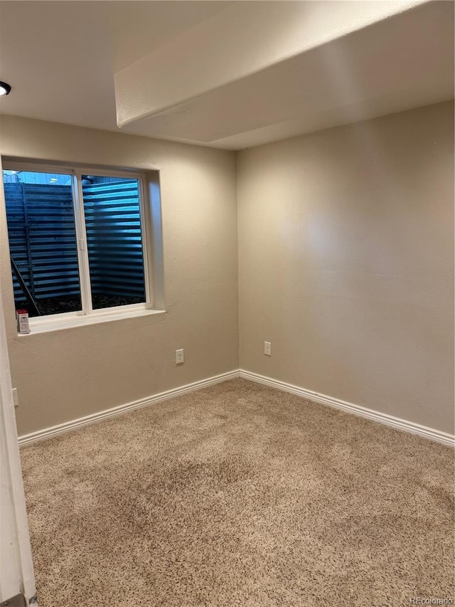 3566 E Fair Pl, Centennial, CO 80121 - carpeted spare room featuring baseboards