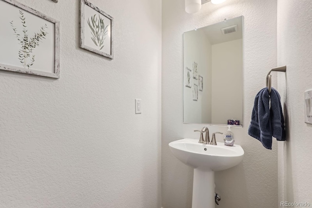 bathroom featuring visible vents