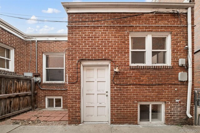 3725 Federal Blvd, Denver, CO 80211 - view of exterior entry featuring brick siding