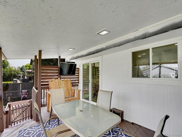 13246 Deneb Dr, Lone Tree, CO 80124 - deck with outdoor dining area