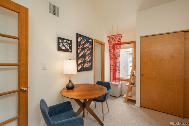 23624 Pondview Pl Unit G, Golden, CO 80401 - dining space featuring carpet floors