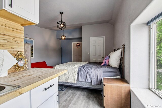 915 26th St, Denver, CO 80205 - bedroom featuring wood finished floors and a sink