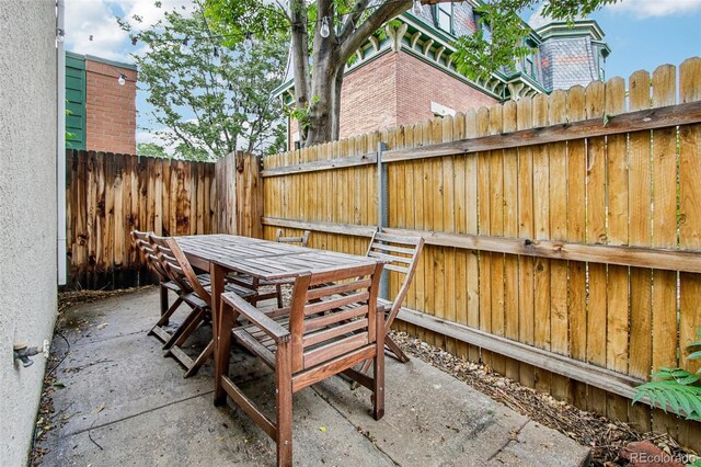 915 26th St, Denver, CO 80205 - view of patio / terrace featuring outdoor dining area
