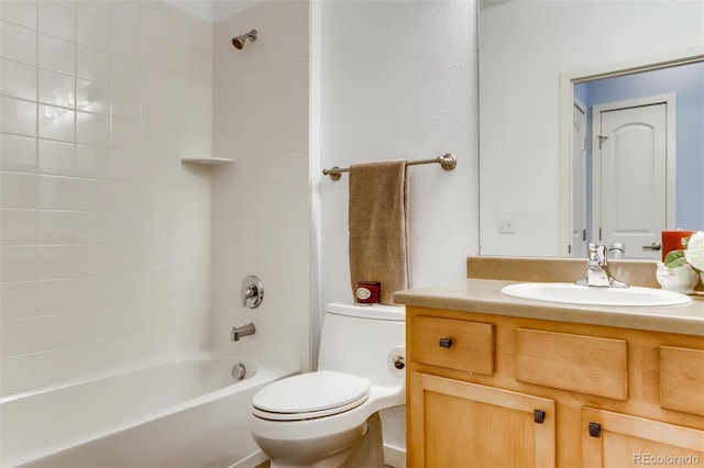 13456 Via Varra Unit 315, Broomfield, CO 80020 - full bath featuring vanity, shower / tub combination, and toilet