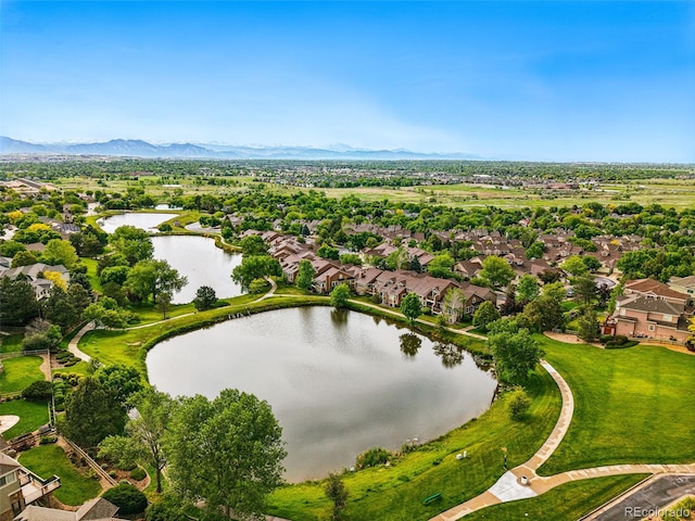 3240 W 114th Cir Unit D, Westminster, CO 80031 - aerial view of residential area featuring a water and mountain view