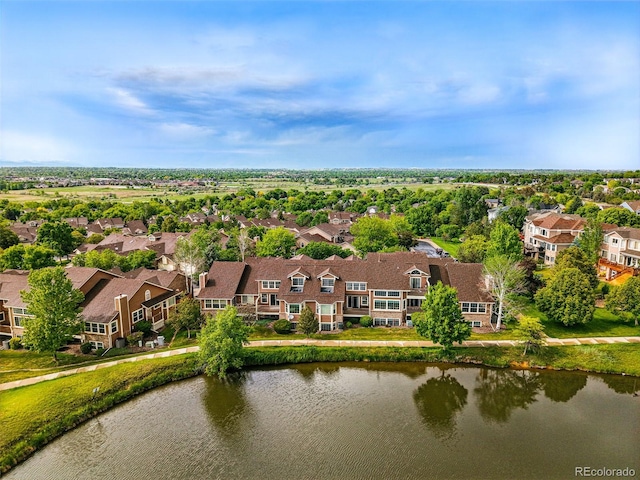 3240 W 114th Cir Unit D, Westminster, CO 80031 - aerial view of residential area with a large body of water