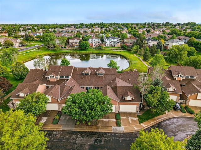 3240 W 114th Cir Unit D, Westminster, CO 80031 - aerial view of property's location featuring nearby suburban area and a large body of water