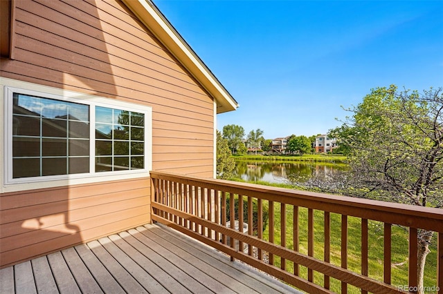 3240 W 114th Cir Unit D, Westminster, CO 80031 - deck with a water view