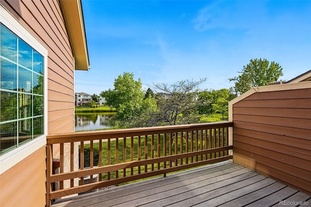 3240 W 114th Cir Unit D, Westminster, CO 80031 - deck featuring a water view
