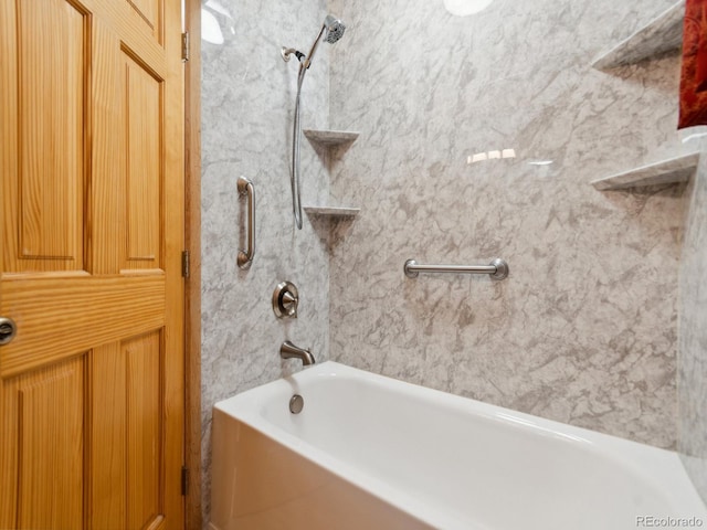 bathroom with  shower combination